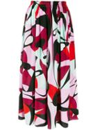 Emilio Pucci High-waist Printed Skirt - Black