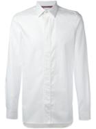 Paul Smith Concealed Fastening Shirt, Men's, Size: 16, White, Cotton