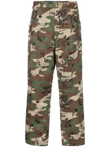 Hysteric Glamour Camouflage Trousers - Multicolour