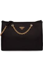 Prada Large Box Tote Bag - Black