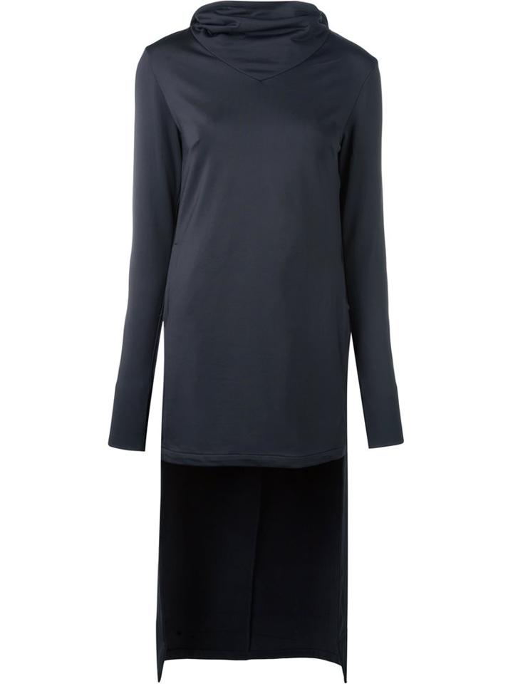 Y-3 Roll Neck Low Back Jumper, Women's, Size: Small, Black, Polyamide/polyurethane/cotton/modal
