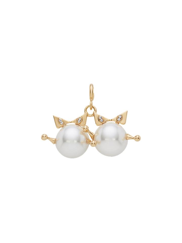 Fendi Gemini Pendant - White
