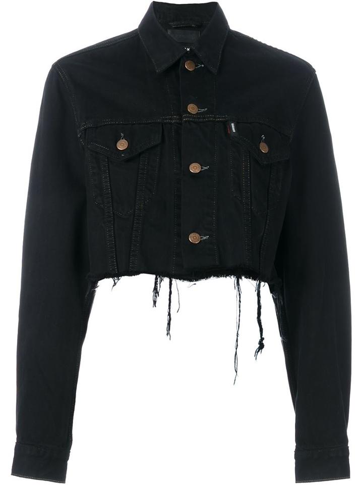 Blackyoto Cropped Denim Jacket