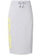Kenzo Logo Track Skirt - Grey