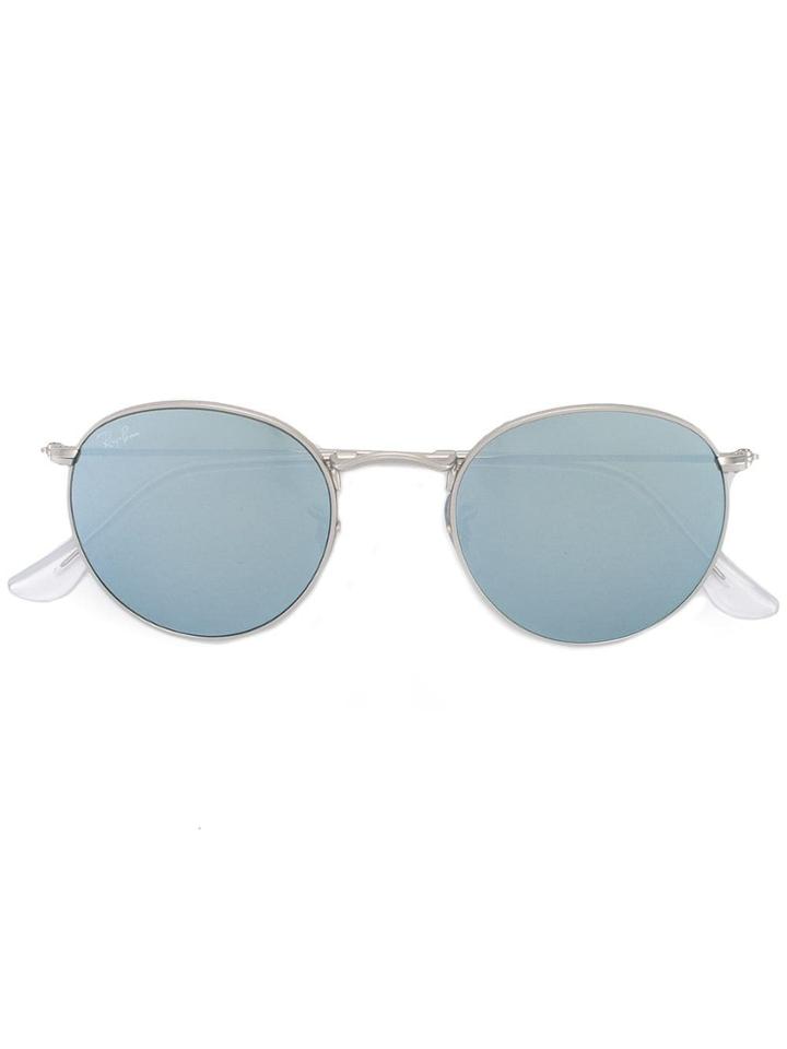 Ray-ban Round Frame Sunglasses - White
