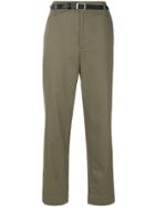 Golden Goose Deluxe Brand Cropped Chino Trousers - Green