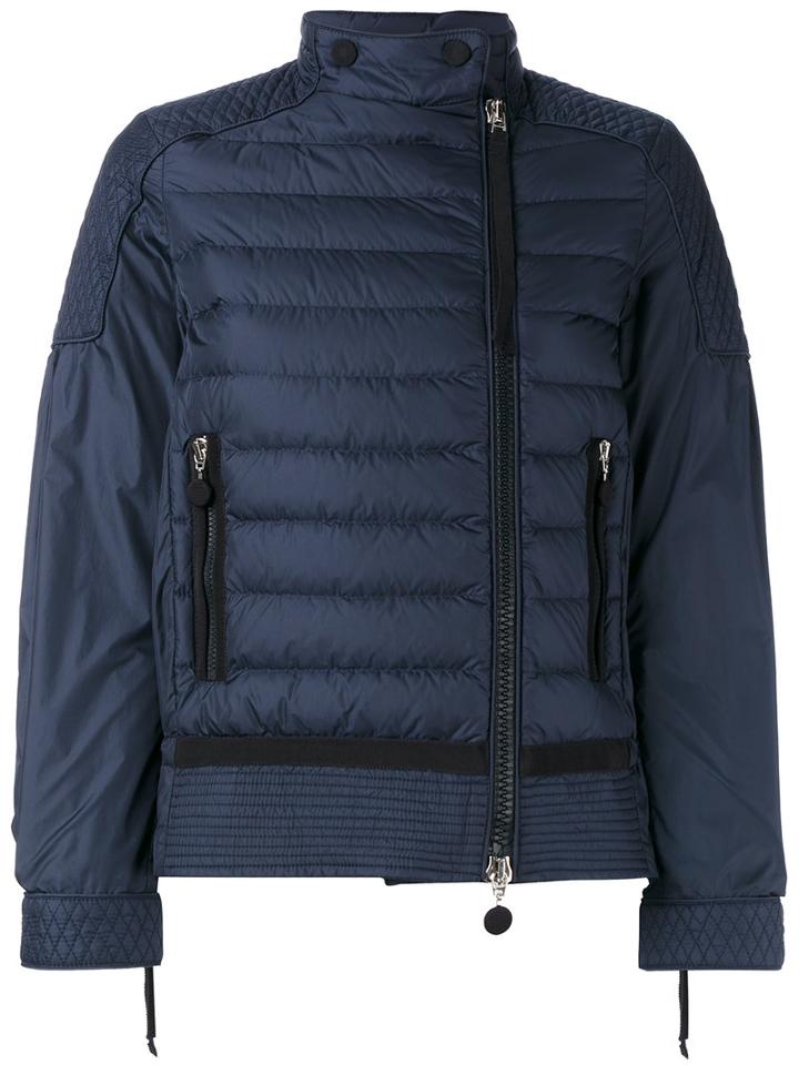 Moncler Aubagne Padded Jacket, Women's, Size: 2, Blue, Polyamide
