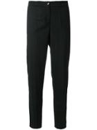 Armani Jeans Tapered Trousers - Black