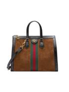 Gucci Ophidia Medium Top Handle Bag - Brown