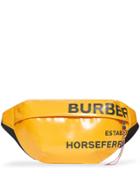 Burberry Horseferry-print Belt Bag - Yellow