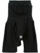 Ktz Tied Up Shorts, Adult Unisex, Size: Medium, Black, Cotton