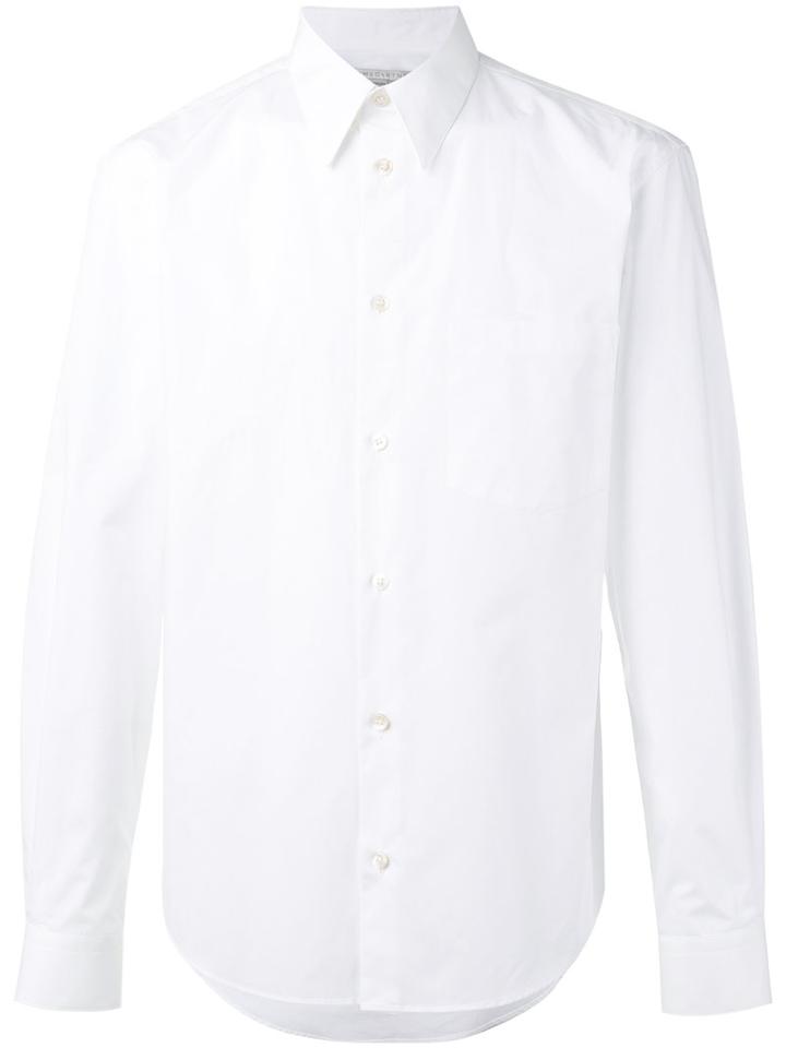 Stella Mccartney - Nice One Rear Print Shirt - Men - Cotton - 38, White, Cotton