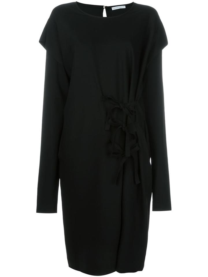 Société Anonyme Drop Shoulder Dress, Women's, Size: Large, Black, Wool