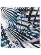 Marc Cain Graphic Pattern Print Scarf - Blue