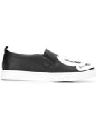 Moa Master Of Arts Mickey Mouse Print Slip-on Sneakers