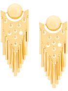 Paula Mendoza Uitoto Earrings - Metallic