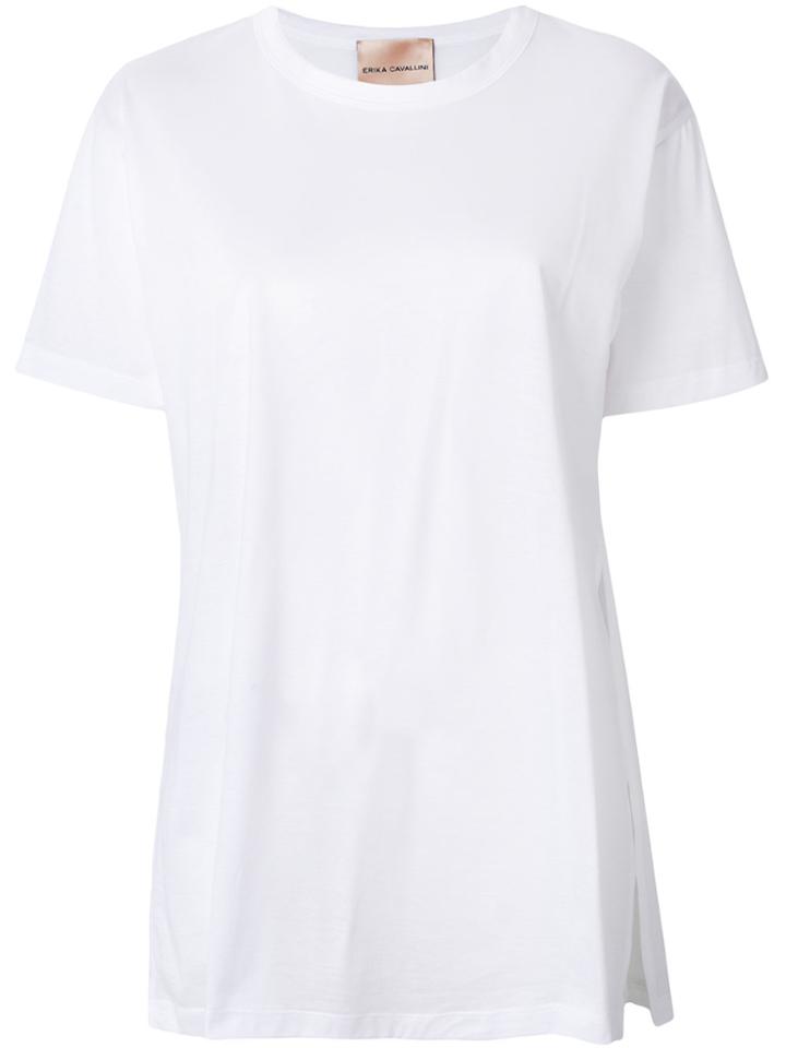 Erika Cavallini Loose Fit T-shirt - White