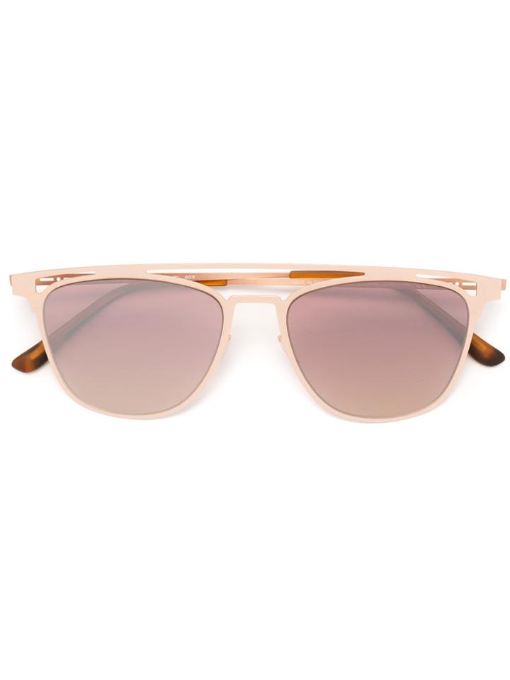 Italia Independent Contrast Lenses Sunglasses - Metallic