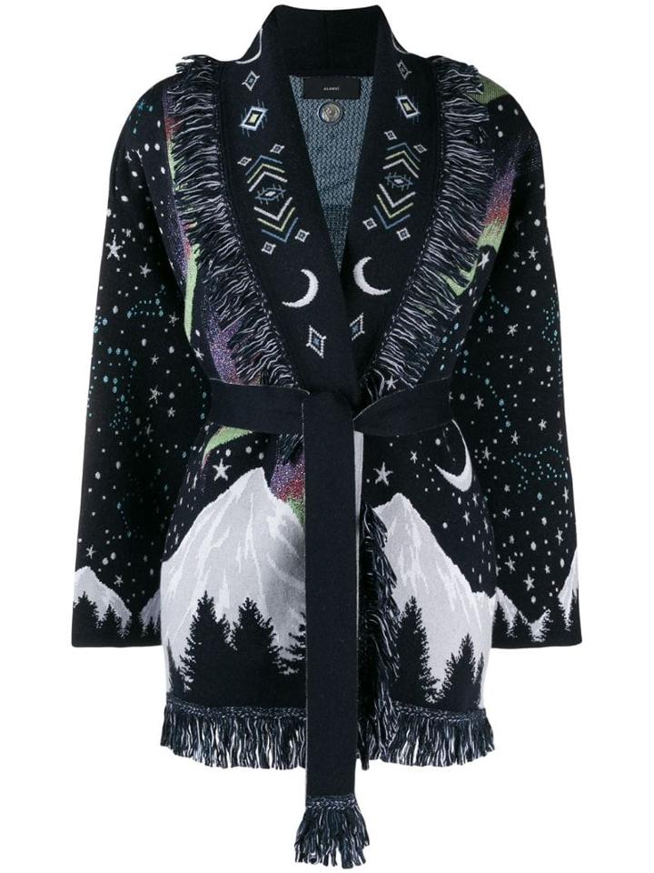 Alanui Moon Star Cardigan - Blue