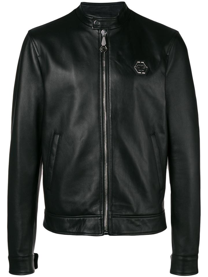 Philipp Plein Original Moto Jacket - Black
