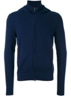 Z Zegna Hooded Sweater, Men's, Size: Medium, Blue, Polyamide/cashmere