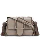Marco De Vincenzo Giummi Bag With Details In Trimming - Grey