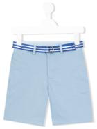 Ralph Lauren Kids - Belted Shorts - Kids - Cotton/spandex/elastane - 12 Yrs, Boy's, Blue