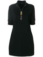 Marc Jacobs Zip Front Dress - Black
