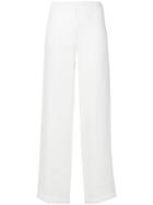 Gentry Portofino Elastic Waistband Trousers - White