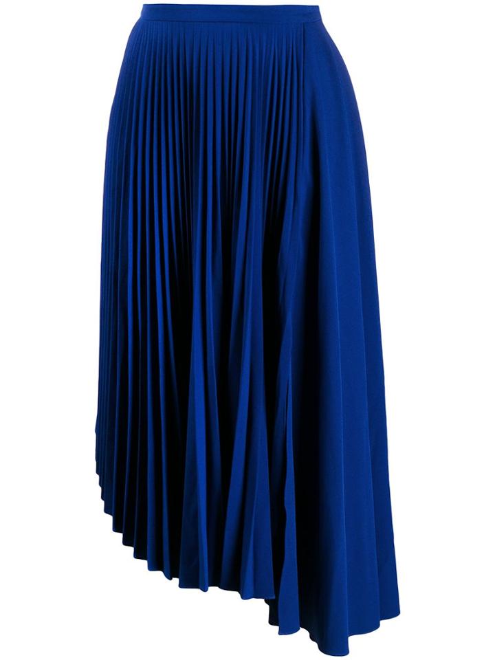 Markus Lupfer Maddie Pleated Skirt - Blue