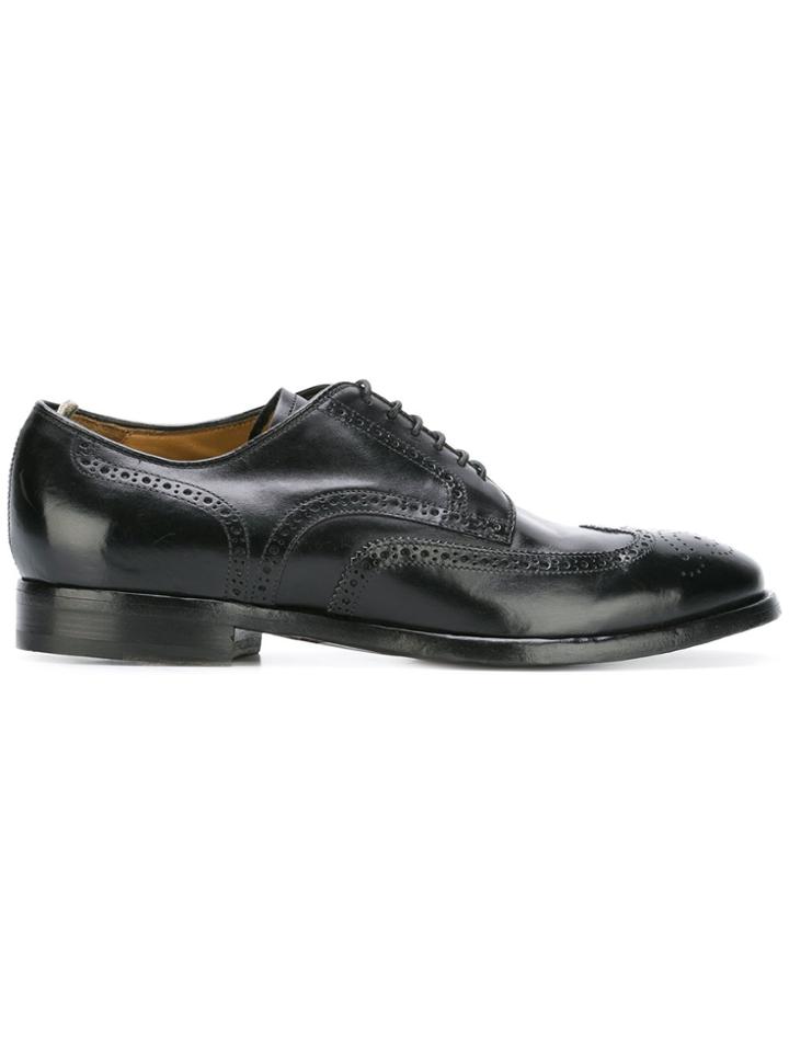Officine Creative Princeton Canyon Brogues - Black
