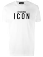 Dsquared2 - Icon Embroidered T-shirt - Men - Cotton - M, White, Cotton