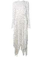Khaite Polka-dot Dress - Neutrals