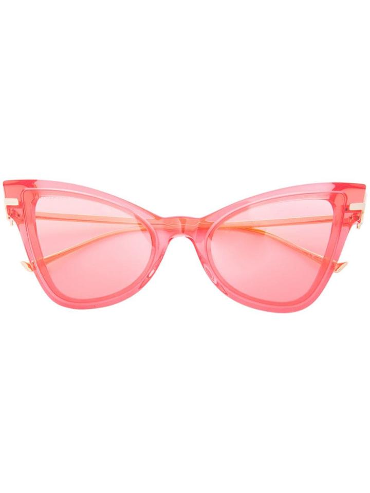 Altuzarra 'winged' Sunglasses - Red