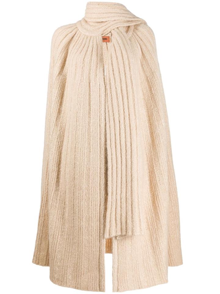 Missoni Scarf Neck Cardigan - Neutrals