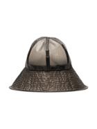 Maison Michel Grey Julianne Pvc Bucket Hat