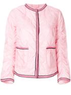 Ermanno Scervino Slim-fit Quilted Jacket - Pink & Purple