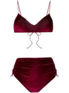 Oseree Two-piece Bikini Set - Red