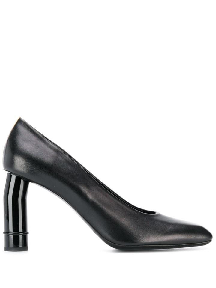 Nina Ricci Sculpted Heel Pumps - Black