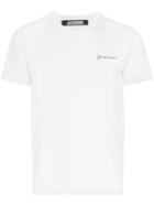 Jacquemus Logo Printed T-shirt - White