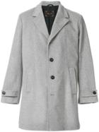 Paltò Tailored Fitted Coat - Grey