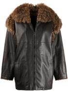 Yves Saint Laurent Pre-owned 1980's Oversized Jacket - Brown