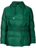 Prada Padded Bomber Jacket - Green