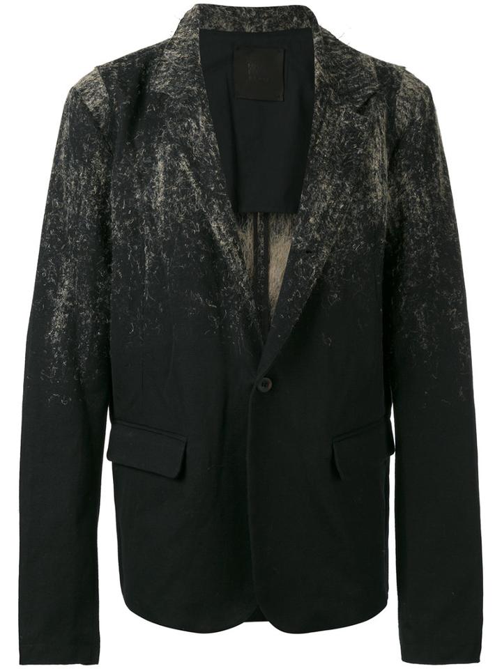Lost & Found Ria Dunn 'needle' Oversized Jacket, Men's, Size: Medium, Black, Cotton/linen/flax/acetate