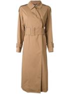 Muveil Belted Trench Coat