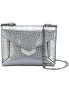 Jimmy Choo - Lexi Shoulder Bag - Women - Lamb Skin/metal - One Size, Grey, Lamb Skin/metal