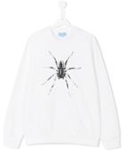 Lanvin Petite Spider Print Sweatshirt - White