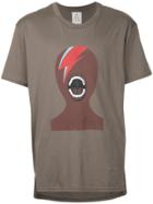 Maison Mihara Yasuhiro Face Print T-shirt - Green