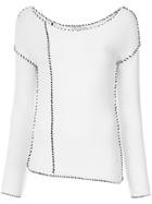 Mara Mac Stitched Knit Blouse - Unavailable