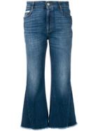Stella Mccartney Skinny Flare Jeans - Blue